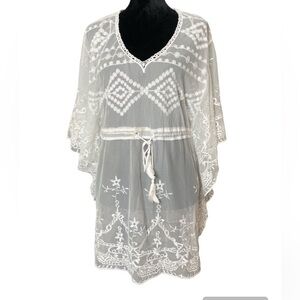 Blāshe Lacey Mesh Cover Up